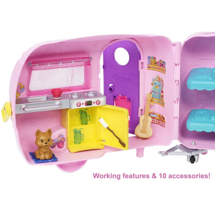 Barbie - Camper Playset With Chelsea Doll FXG90