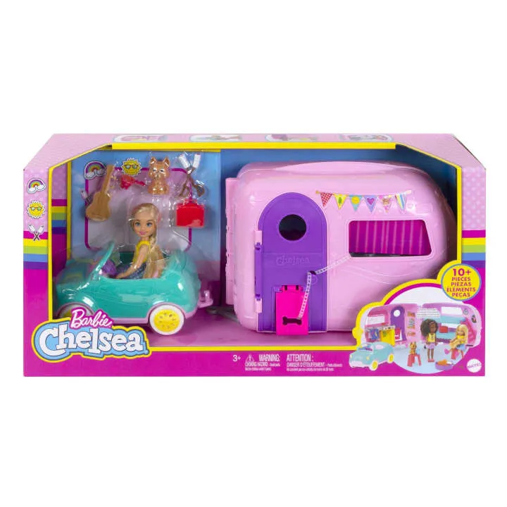 Barbie - Camper Playset With Chelsea Doll FXG90