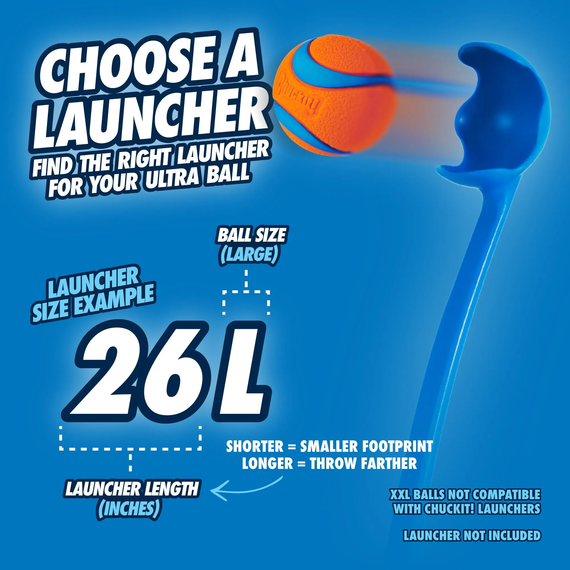 Chuckit! Ultra Ball, Large (3 Inch), 1 Count