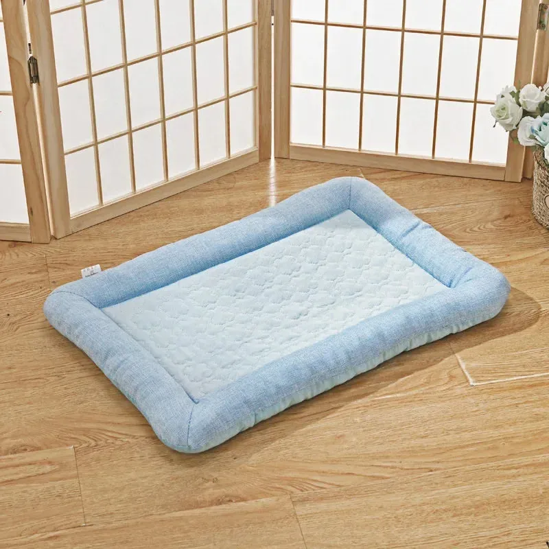 Cooling Mat Cat Sleeping Mat Bite-resistant Pet Mat Summer Kennel Cold Dog Mat Cooling Supplies