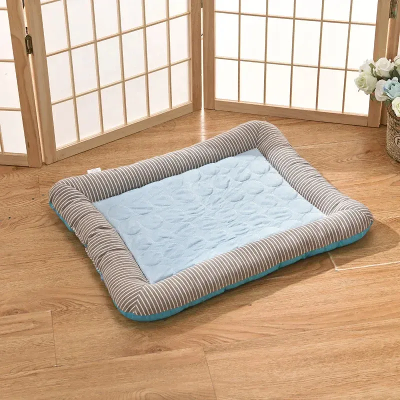 Cooling Mat Cat Sleeping Mat Bite-resistant Pet Mat Summer Kennel Cold Dog Mat Cooling Supplies