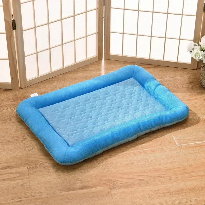 Cooling Mat Cat Sleeping Mat Bite-resistant Pet Mat Summer Kennel Cold Dog Mat Cooling Supplies