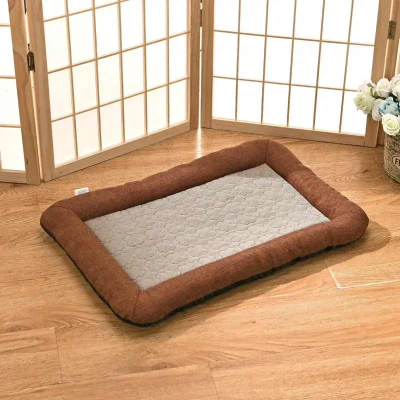 Cooling Mat Cat Sleeping Mat Bite-resistant Pet Mat Summer Kennel Cold Dog Mat Cooling Supplies