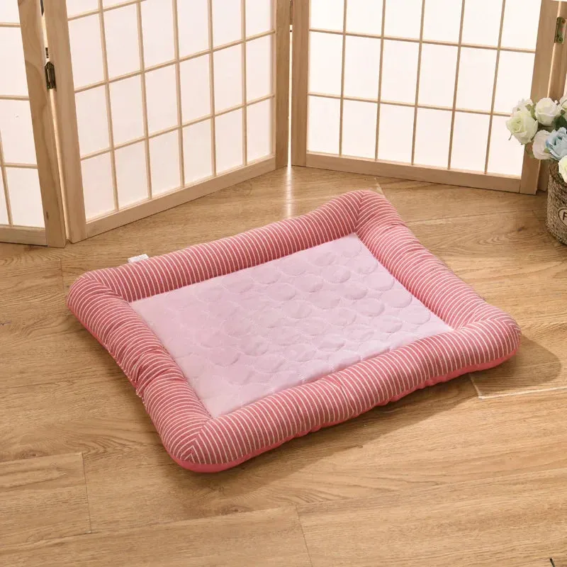 Cooling Mat Cat Sleeping Mat Bite-resistant Pet Mat Summer Kennel Cold Dog Mat Cooling Supplies