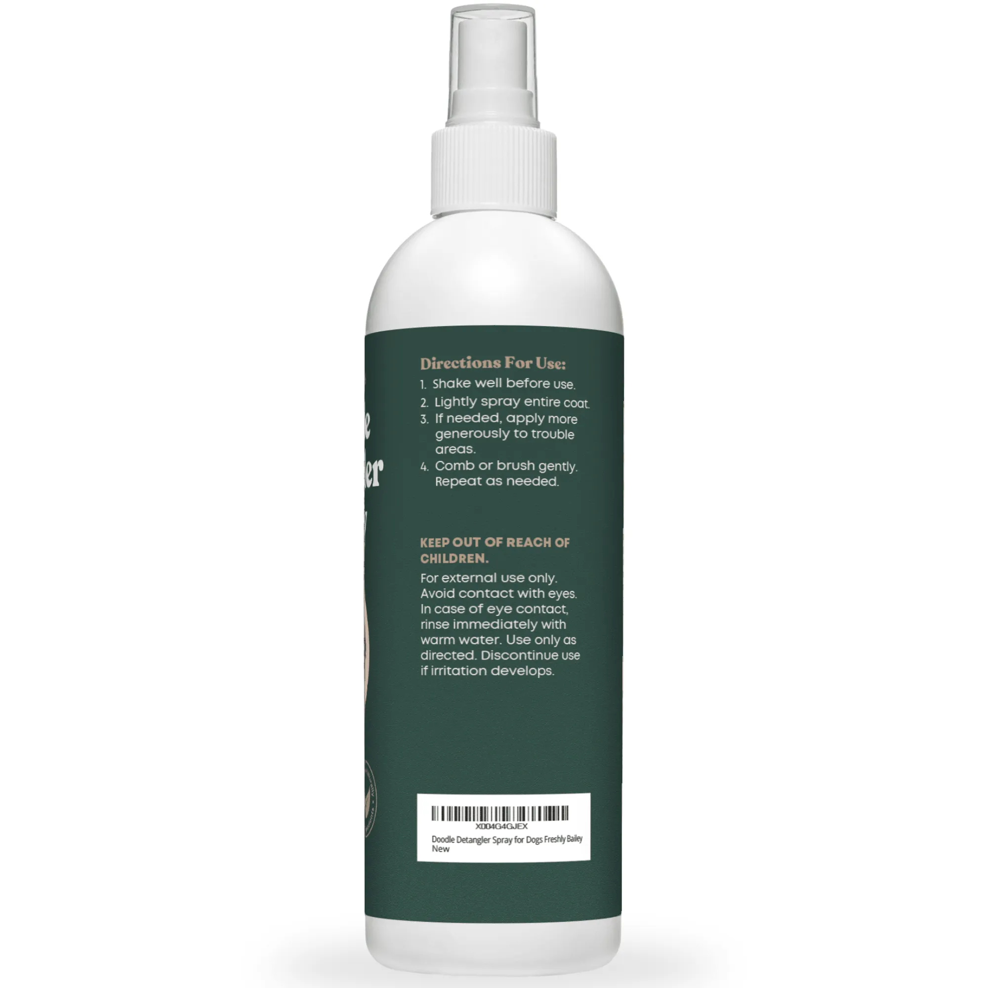 Doodle Detangler Spray 16 Fl Oz