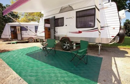 Supex Fc7 Annex Floor Matting 5.5m X 2.5m Mat Green Caravan